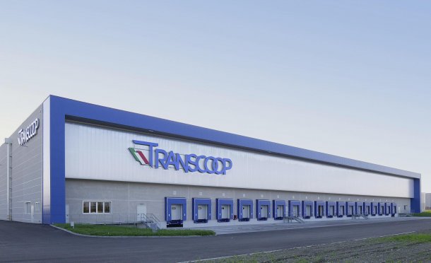 Magazzino logistico Transcoop